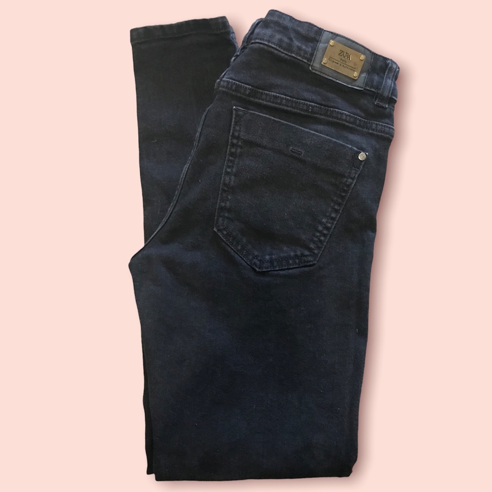 Zara Black Skinny. Size 4. Condition is good, used. - Picture 5 of 6